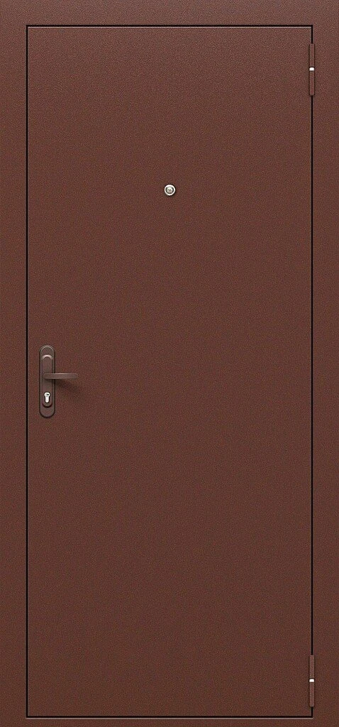 Входная дверь Стройгост РФ Антик Медь/Л-11 ИталОрех BR3653 внешняя сторона